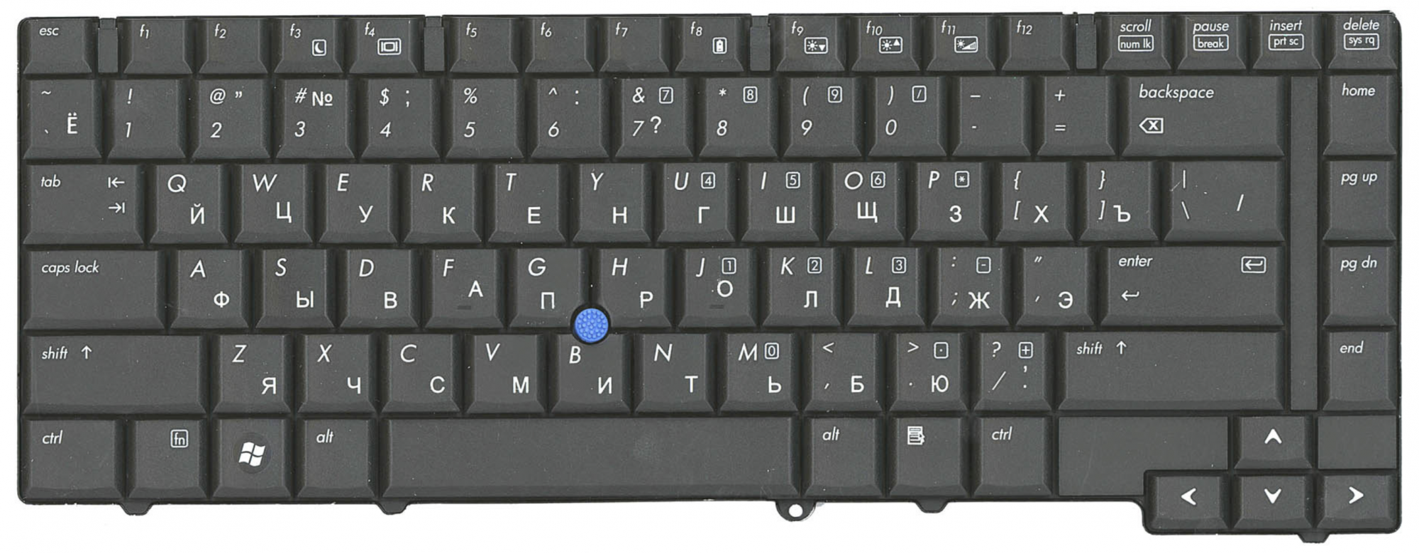 Клавиатура HP Elitebook 8530p OEM