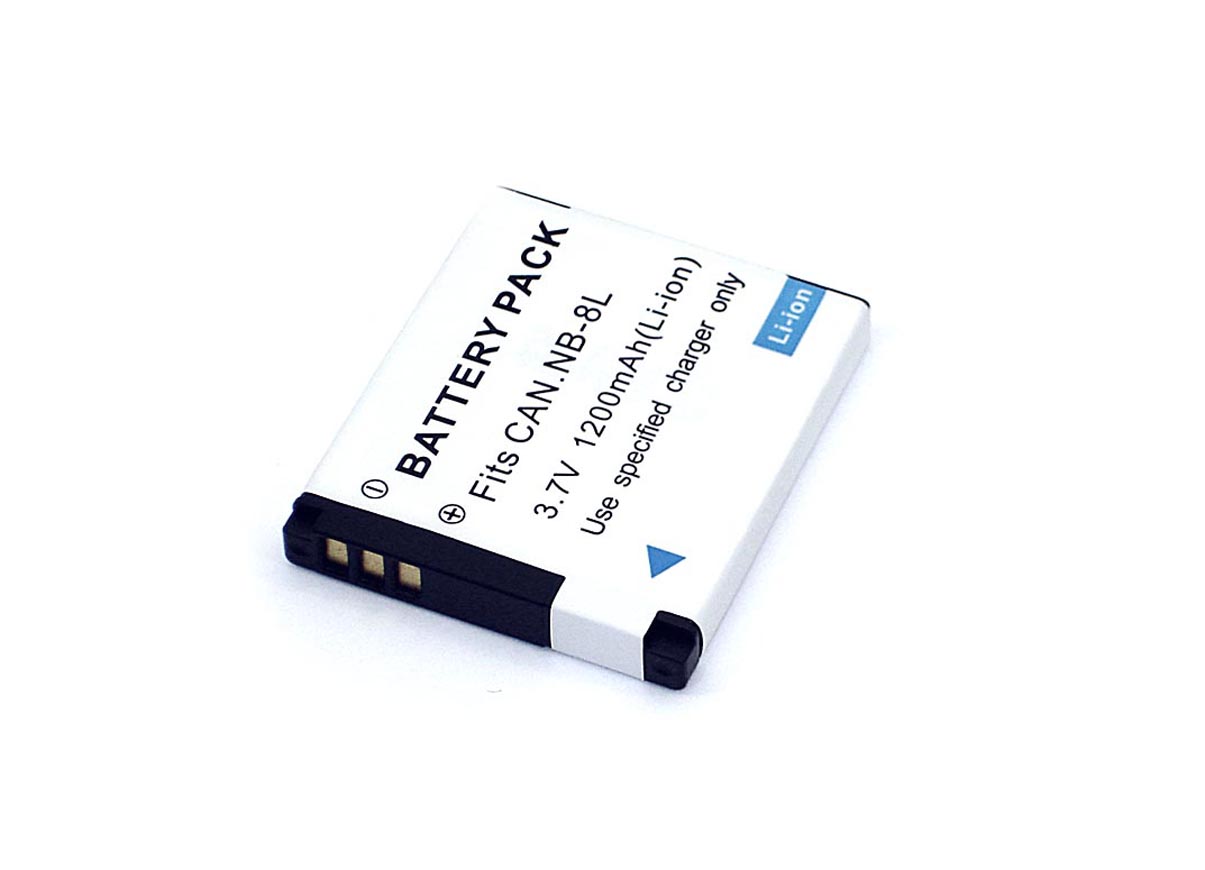 Аккумуляторная батарея для фотоаппарата Canon PowerShot A2200 (NB-8L) 3,7V 1200mAh Li-ion