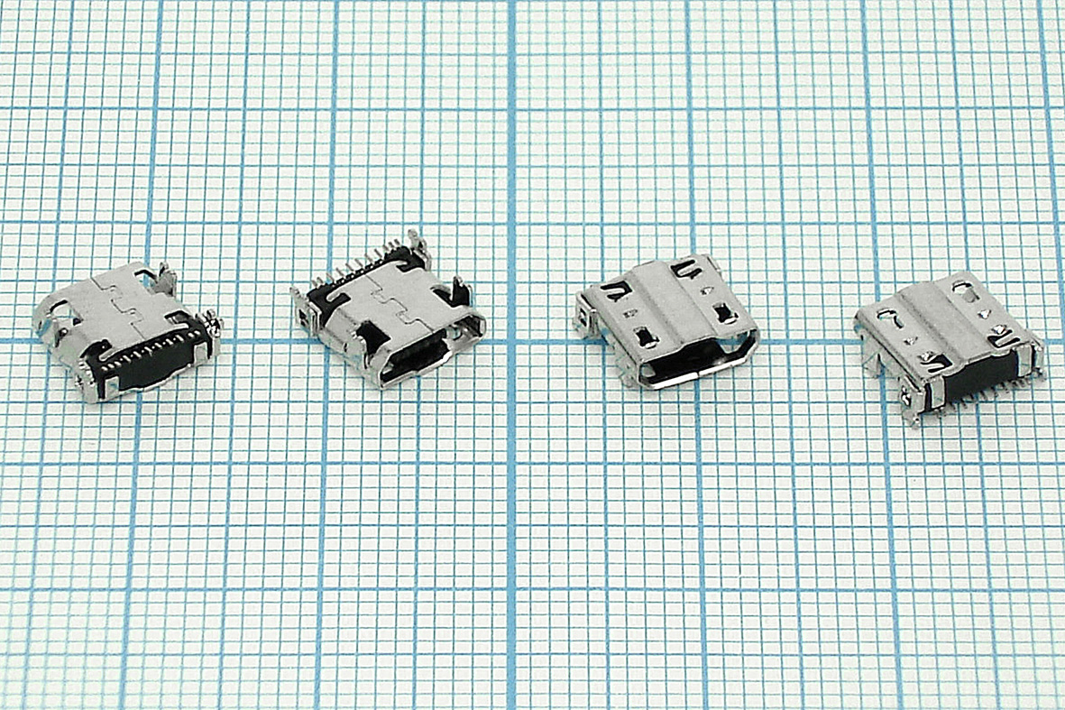 Разъем Micro USB для Samsung Galaxy Note 2 N7100 (RS-MI019)