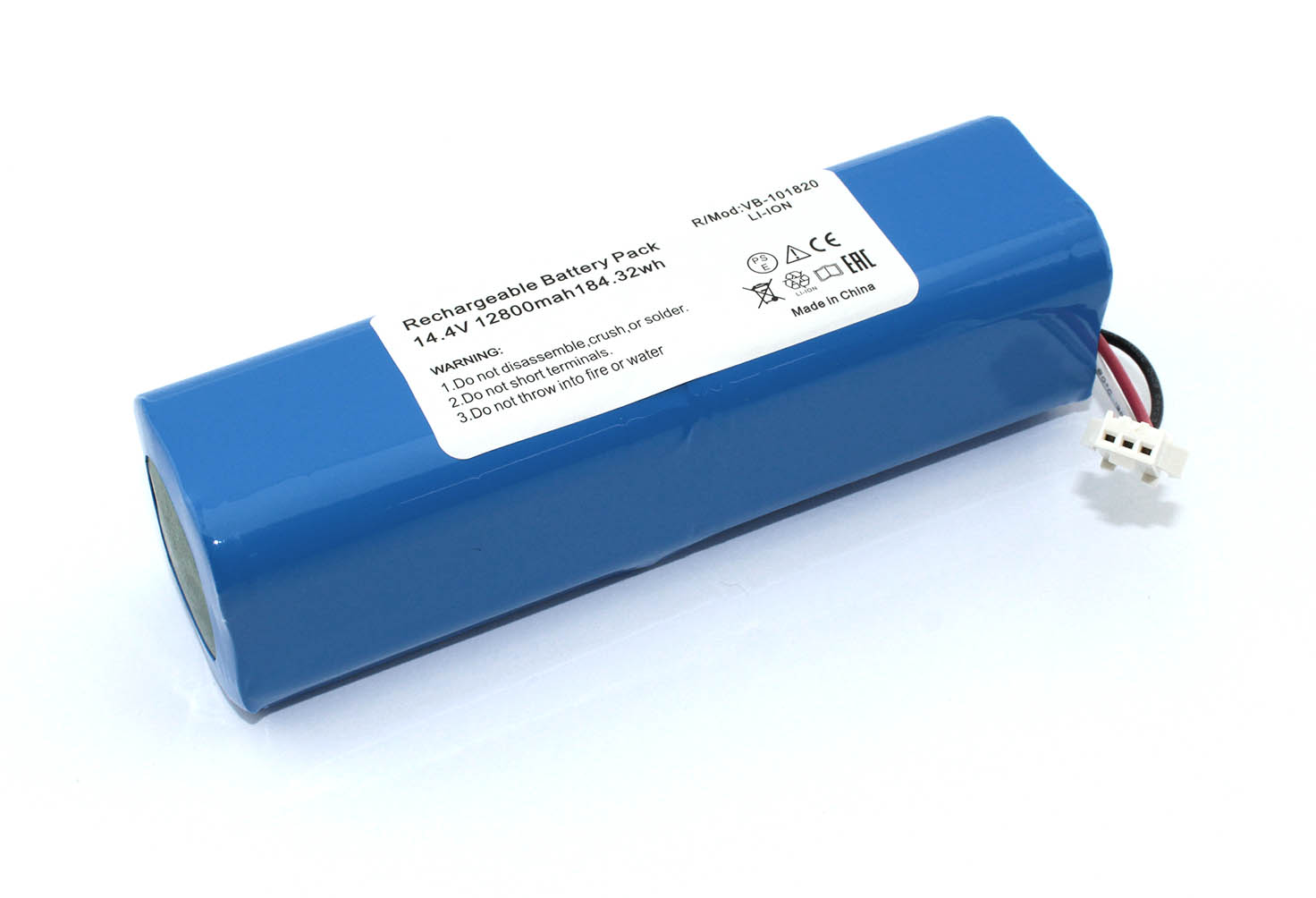 Аккумулятор для XiaoMi Lydsto R1 Roidmi Eve Plus Viomi S9 14.4V 12800mAh