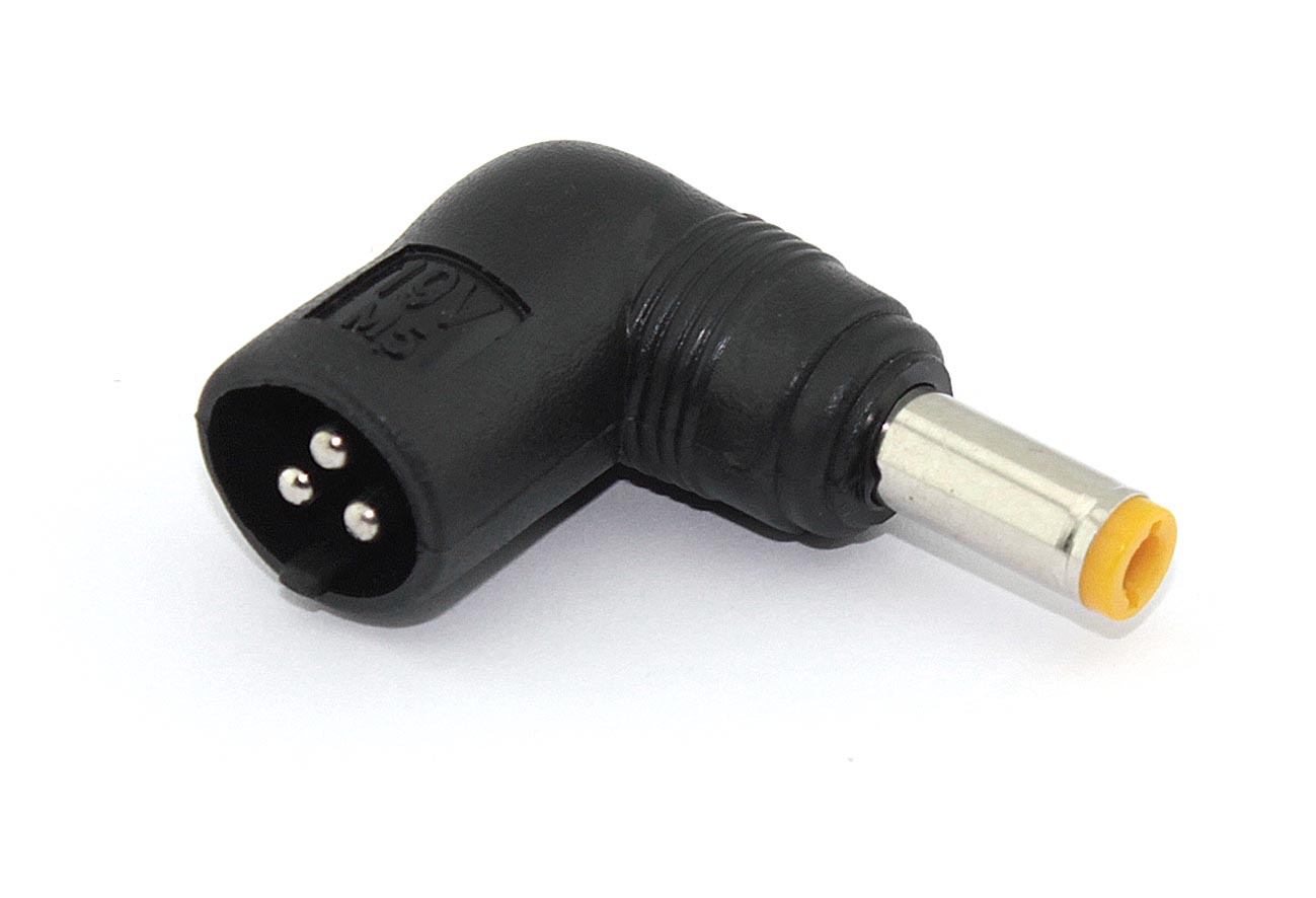 Переходник для ноутбуков Acer 5.0х3,0 19V с 3-контактным разъемом