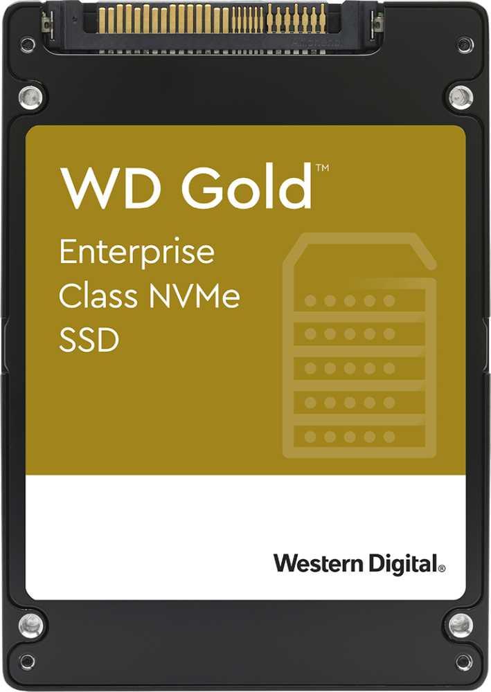 Накопитель SSD WD Original PCI-E x4 3.84Tb WDS384T1D0D Gold 2.5" 0.8 DWPD