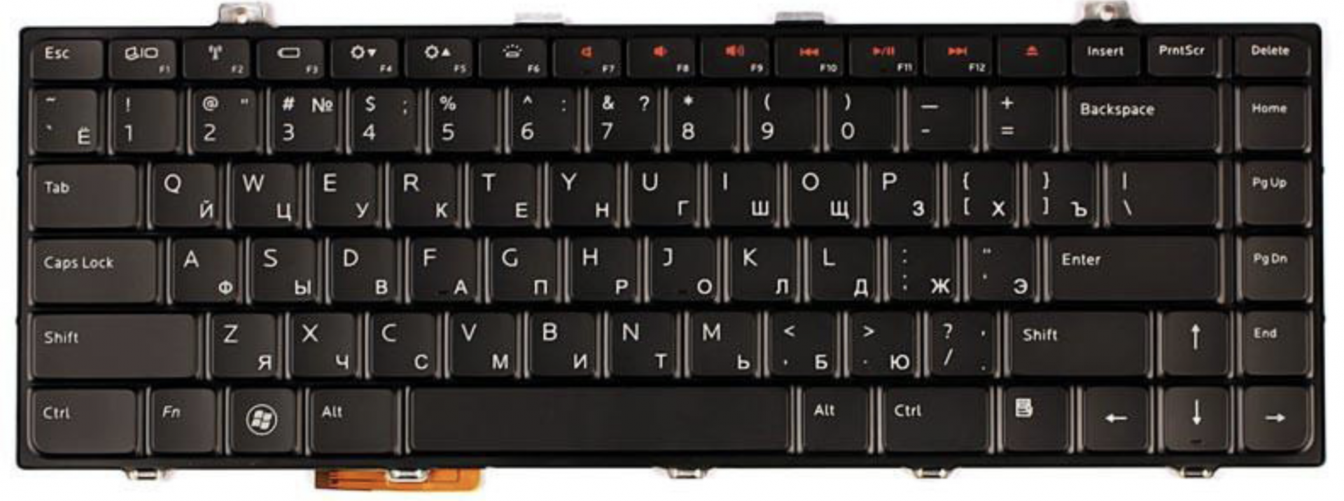 Клавиатура Dell Studio 14 с подсветкой, OEM