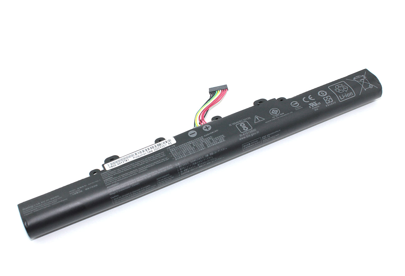 Аккумуляторная батарея для ноутбука Asus P1440FA (A41N1702-1) 14.8V 3000mAh