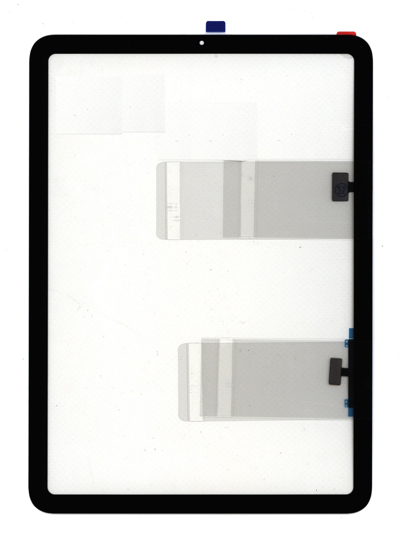 Сенсорное стекло (тачскрин) для Apple iPad Air 10.9 2020 (A2324, A2072, A2316) черное OEM