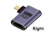 Переходник micro  HDMI  на HDMI вправо