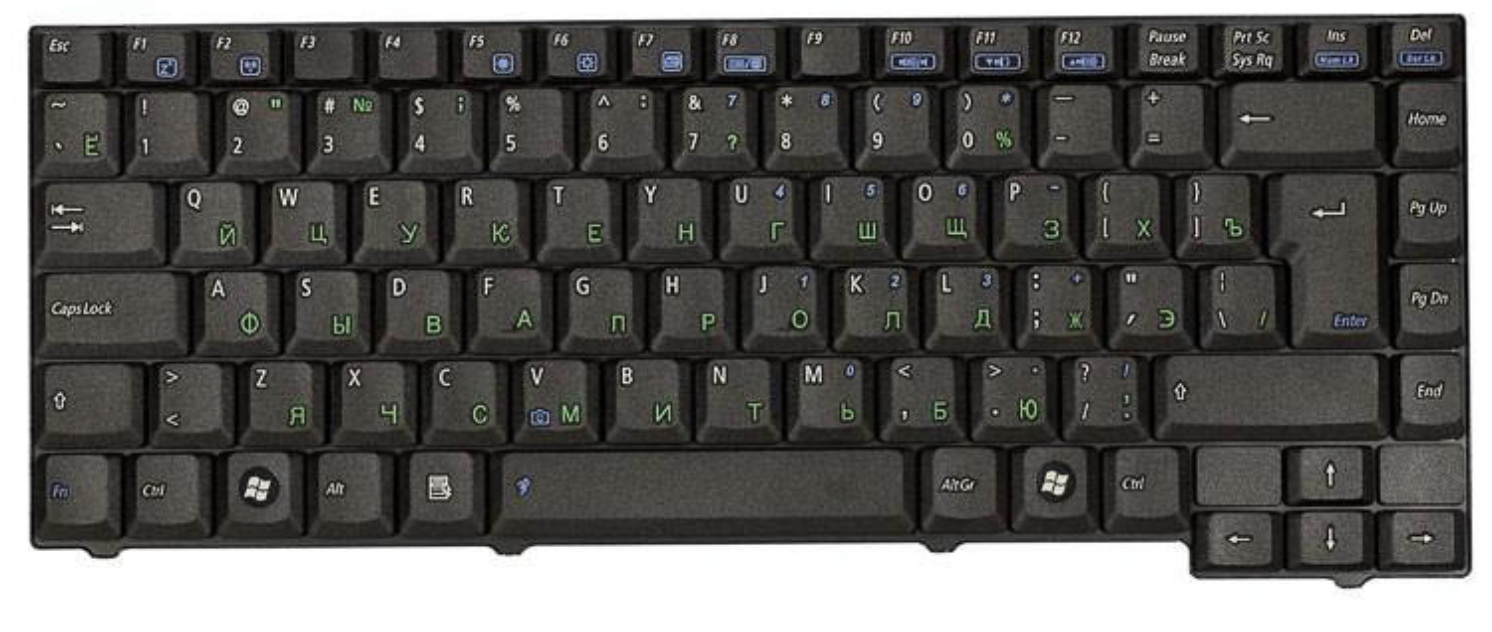 Клавиатура Asus A3H OEM