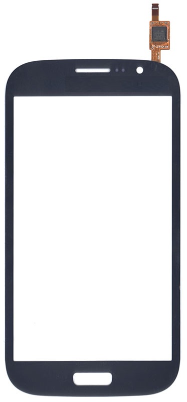 Сенсорное стекло (тачскрин) для Samsung Galaxy Grand Duos GT-I9082 синее