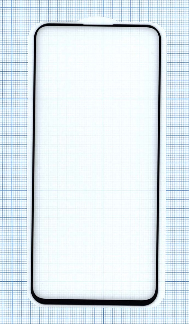 Защитное стекло "Полное покрытие" для Huawei P40 Lite E черное
