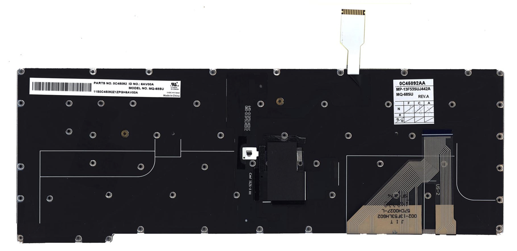 Клавиатура  Lenovo Thinkpad Yoga 11e 4rd Gen с подсветкой, OEM