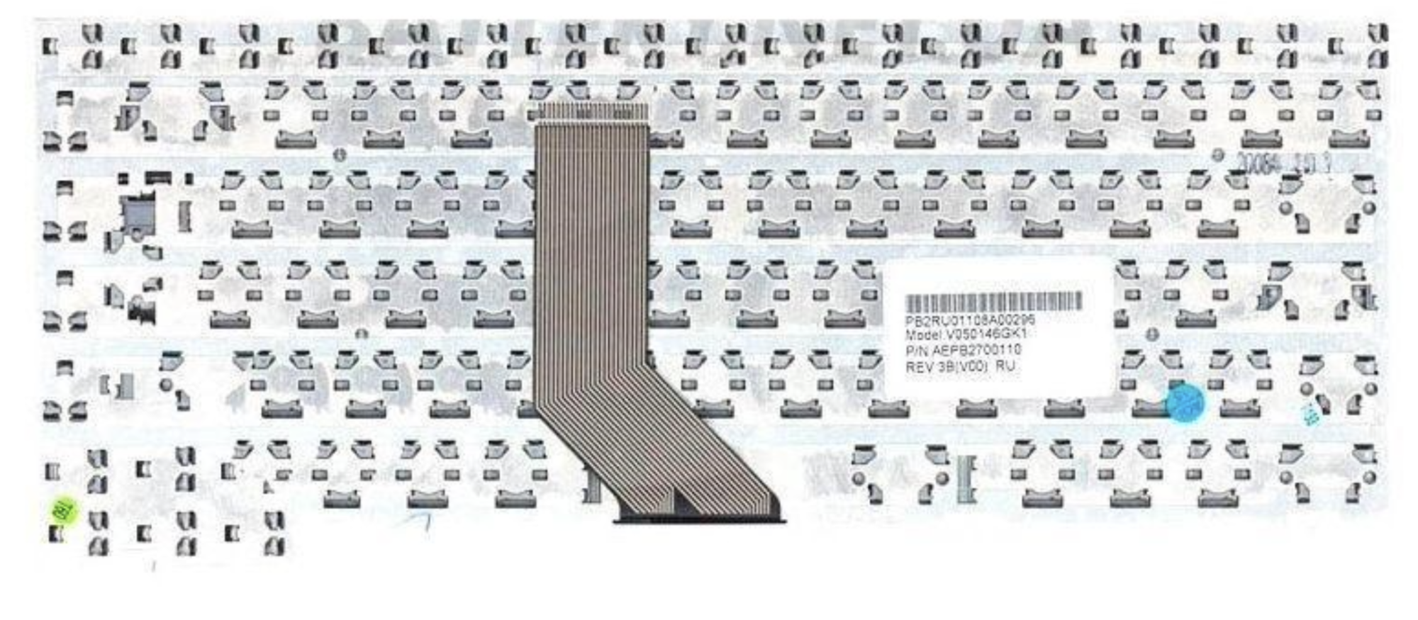 Клавиатура Clevo M350C Original