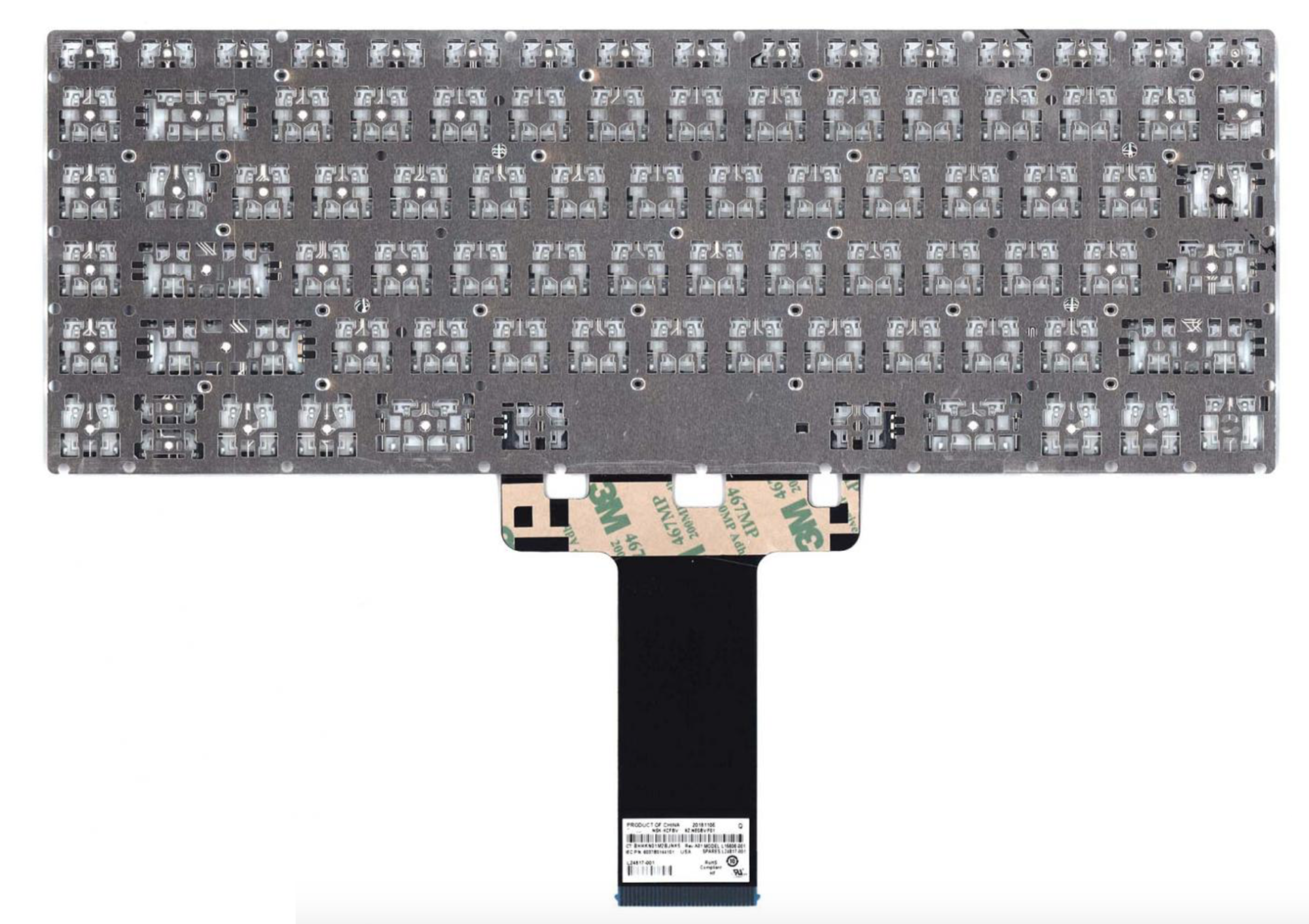 Клавиатура HP 14-bp000 с подсветкой, OEM