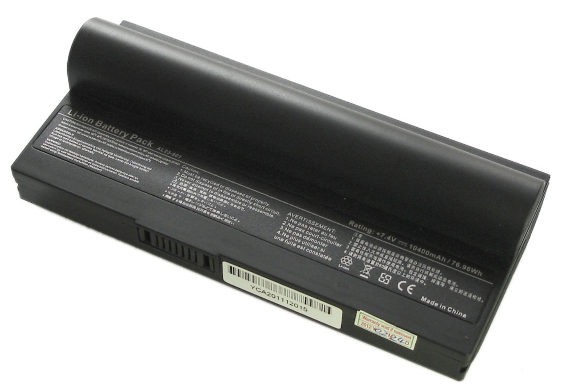 Аккумулятор ASUS Eee PC 1000 7.4V, 10400mAh, OEM