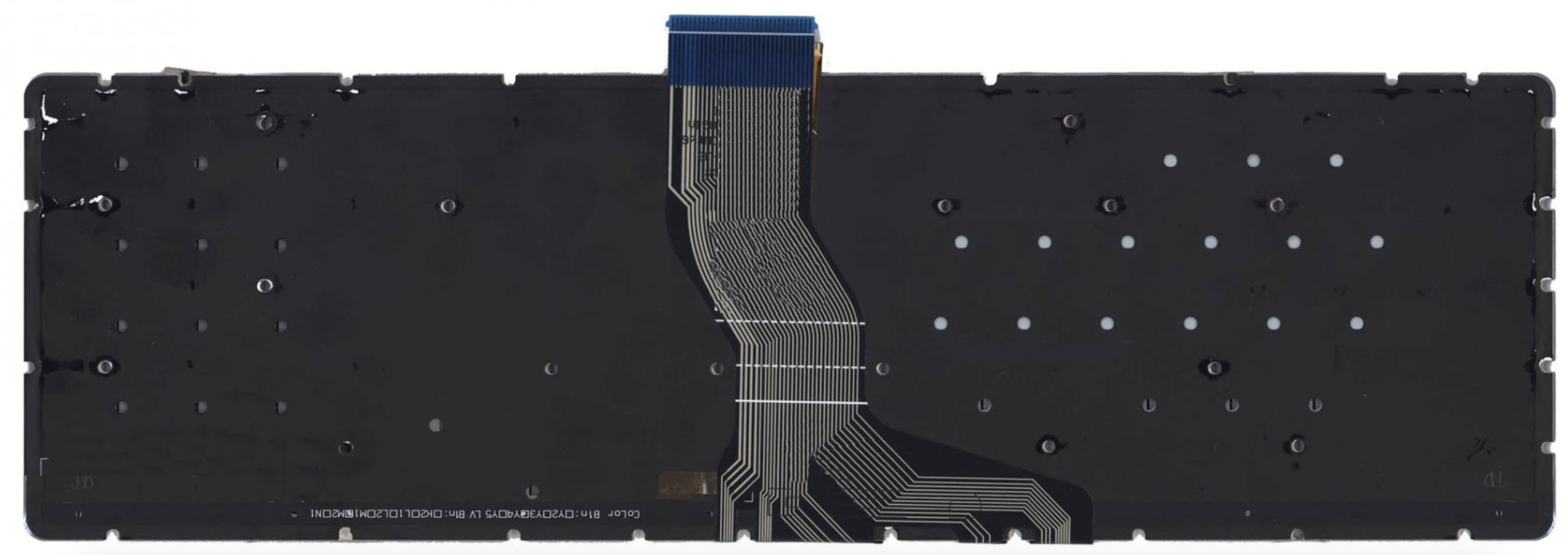 Клавиатура HP Pavilion 17-ab307ur серебристая, с подсветкой, OEM