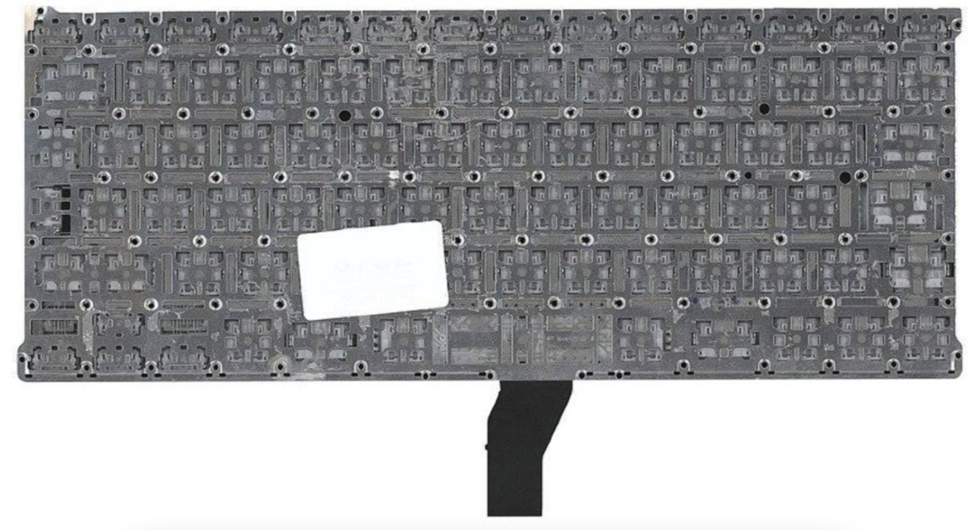 Клавиатура Apple MacBook Air 13.3" середина 2011 A1369 (MC966LL/A) с подсветкой, большой Enter, OEM