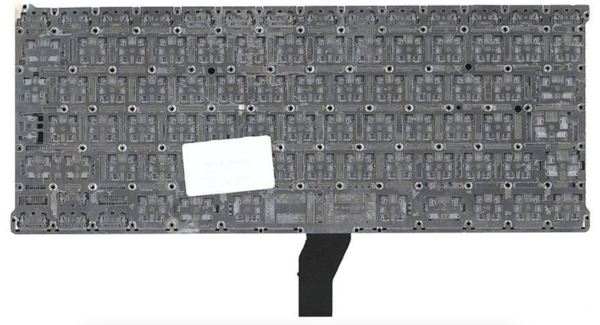 Клавиатура Apple MacBook Air 13.3" середина 2012 A1466 (MD231LL/A) с подсветкой, большой Enter, OEM