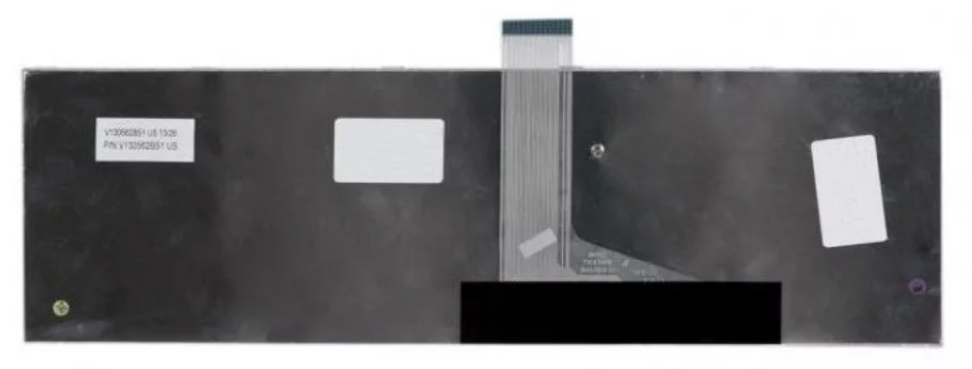 Клавиатура Toshiba Satellite C850 белая, с рамкой, OEM