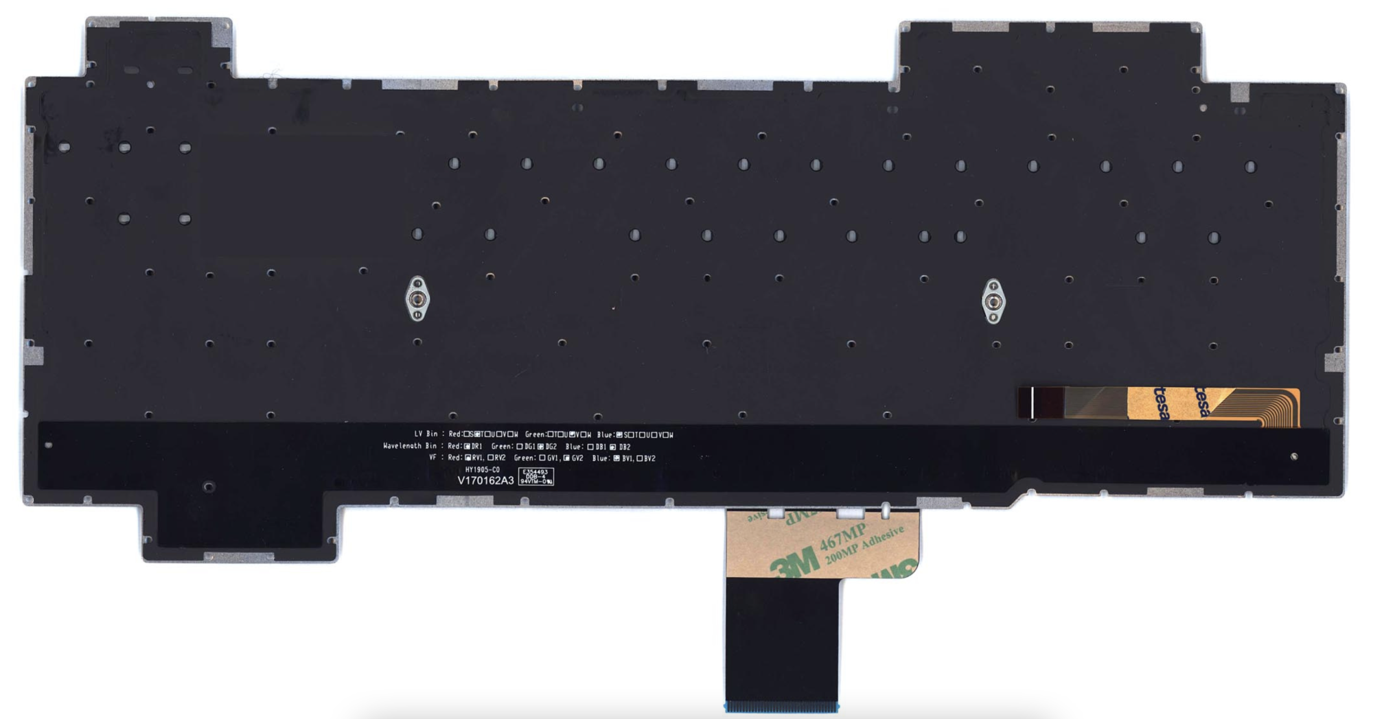 Клавиатура Asus ROG GL504 с белой подсветкой, OEM