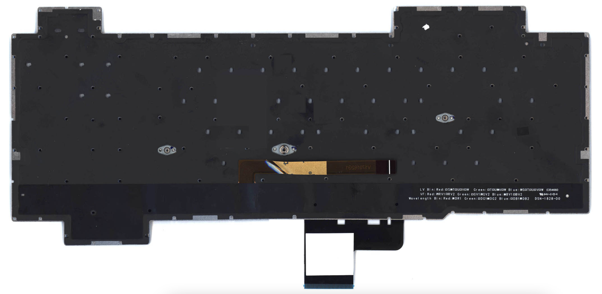 Клавиатура Asus ROG GL704 с подсветкой, OEM