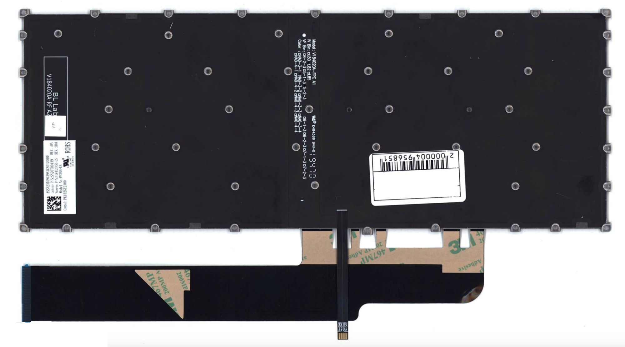 Клавиатура Lenovo Ideapad S540-14IWL с подсветкой, OEM