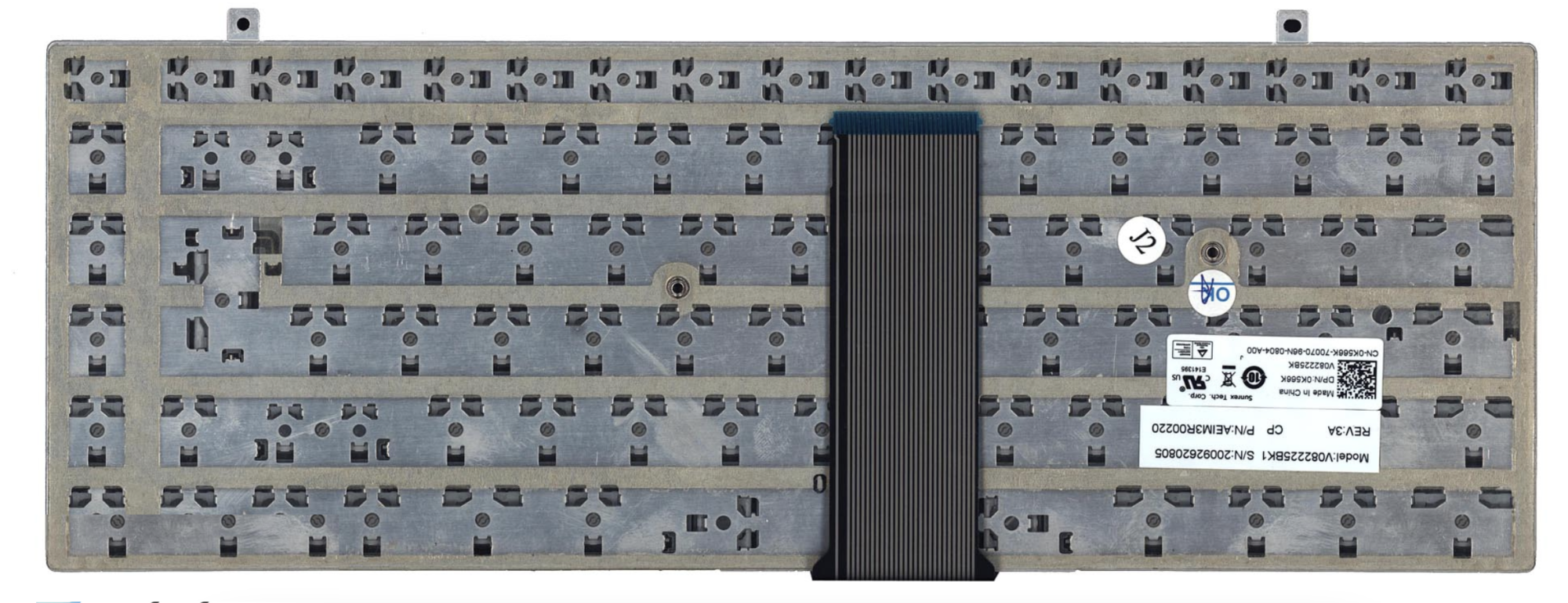 Клавиатура DELL Studio XPS 1645 без подсветки, OEM