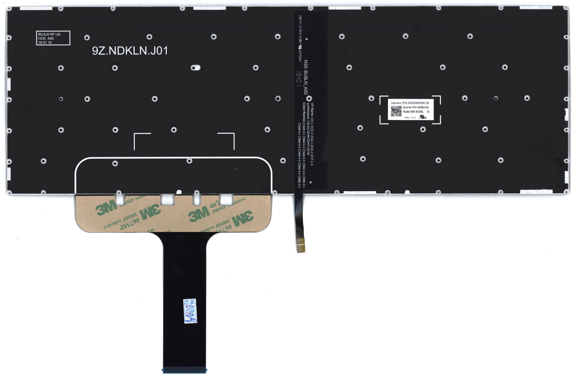 Клавиатура LENOVO Legion Y740-17ICHg с подсветкой, OEM
