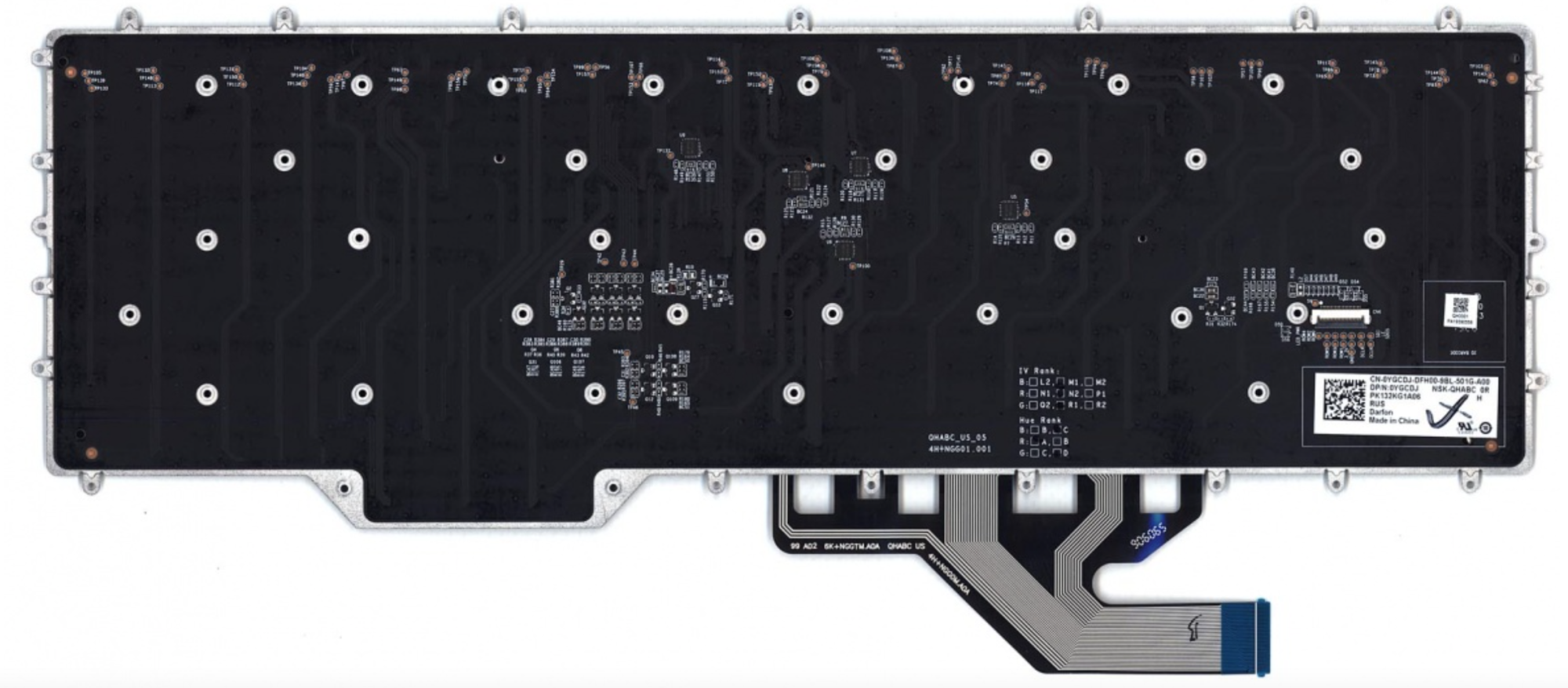 Клавиатура Dell Alienware Area M17 R3 OEM