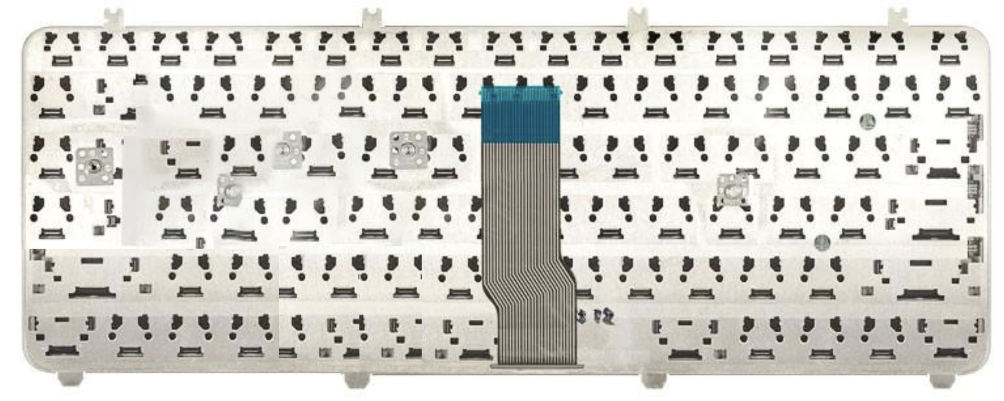 Клавиатура HP Pavilion DV5-1150 серебристая, OEM