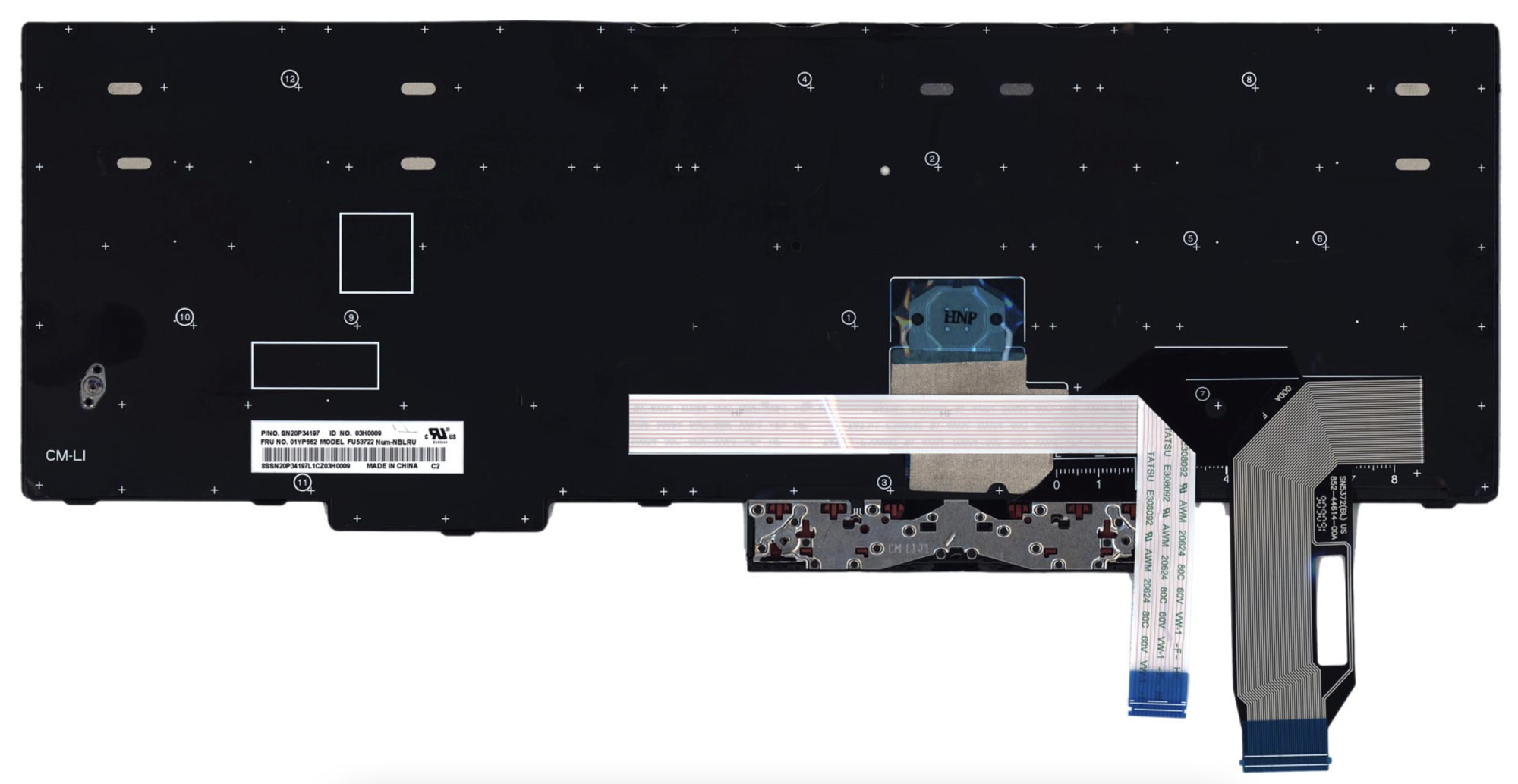 Клавиатура Lenovo ThinkPad Edge E580 (20KS004GRT) OEM