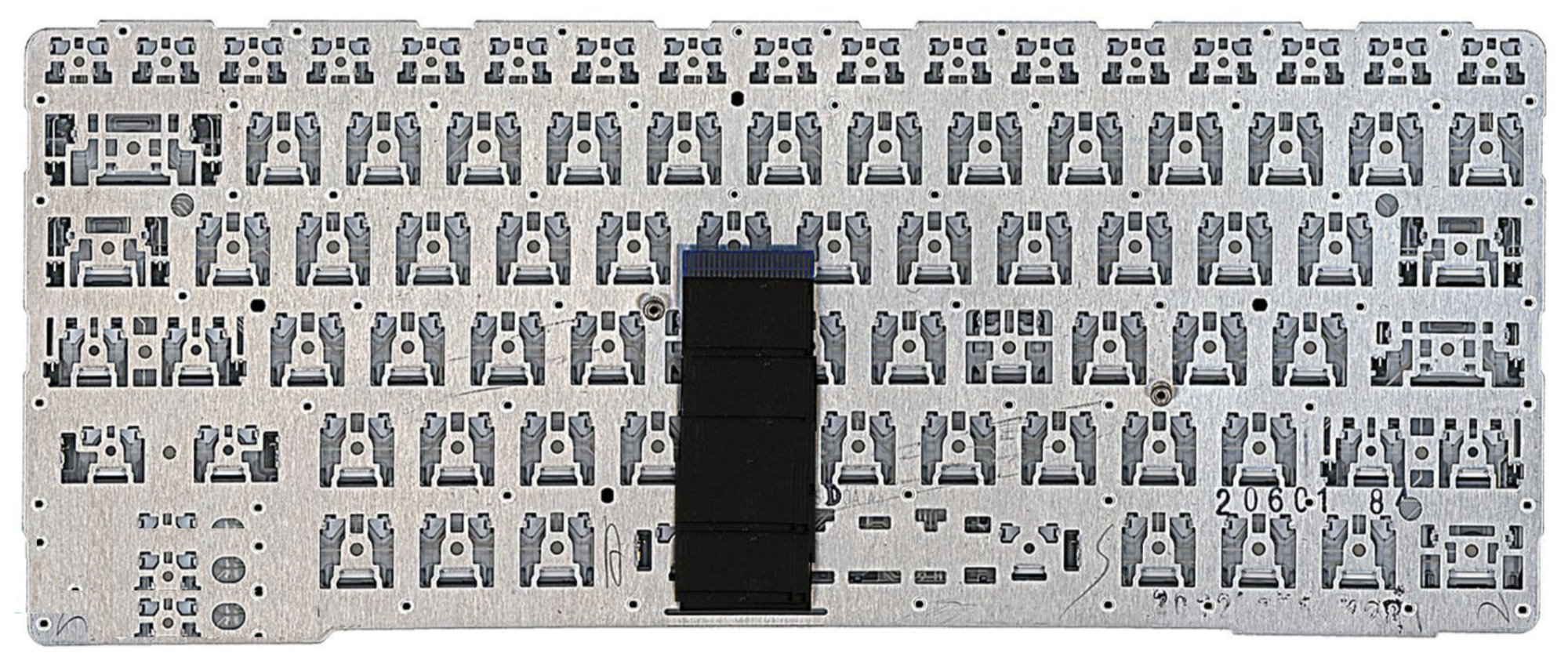 Клавиатура Sony VAIO SVE14A серебристая, без рамки, OEM