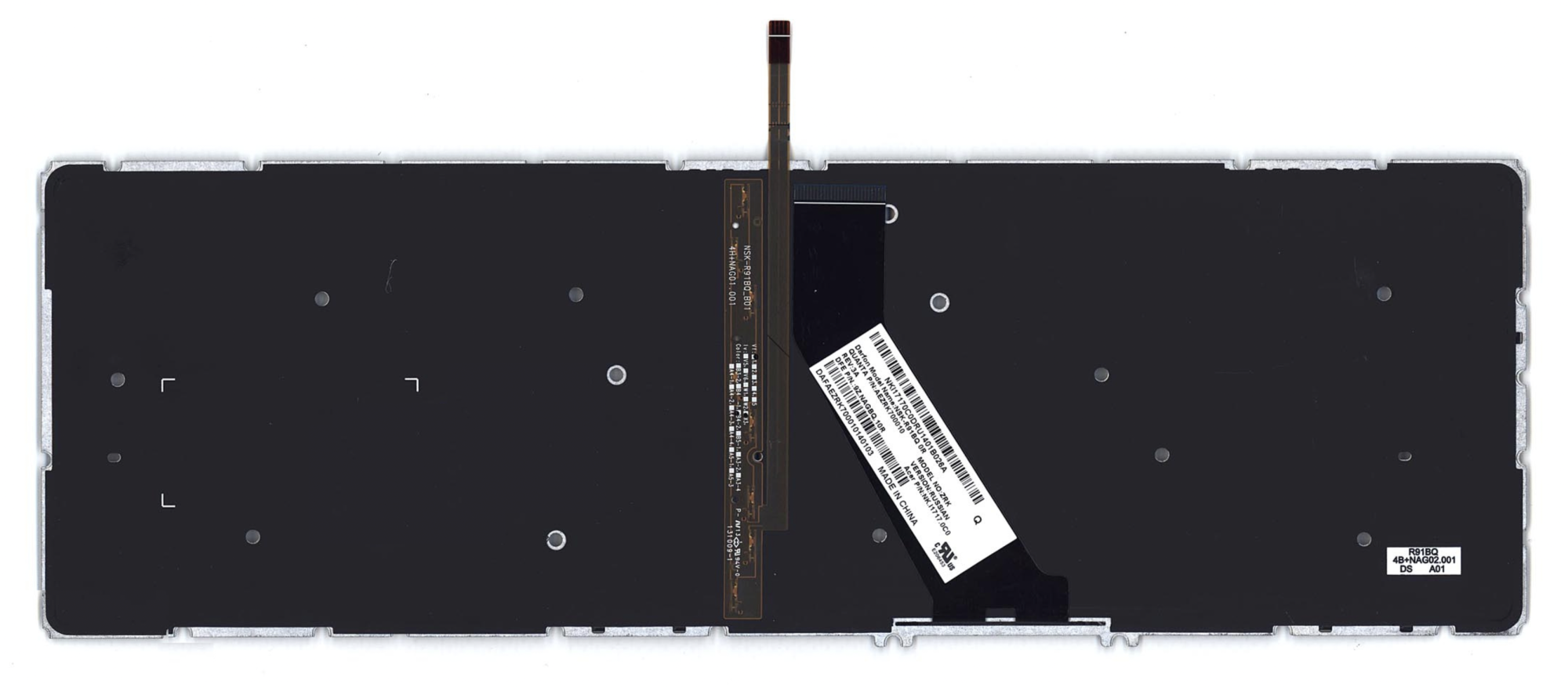 Клавиатура Acer TravelMate P2510-G2-MG с подсветкой, OEM