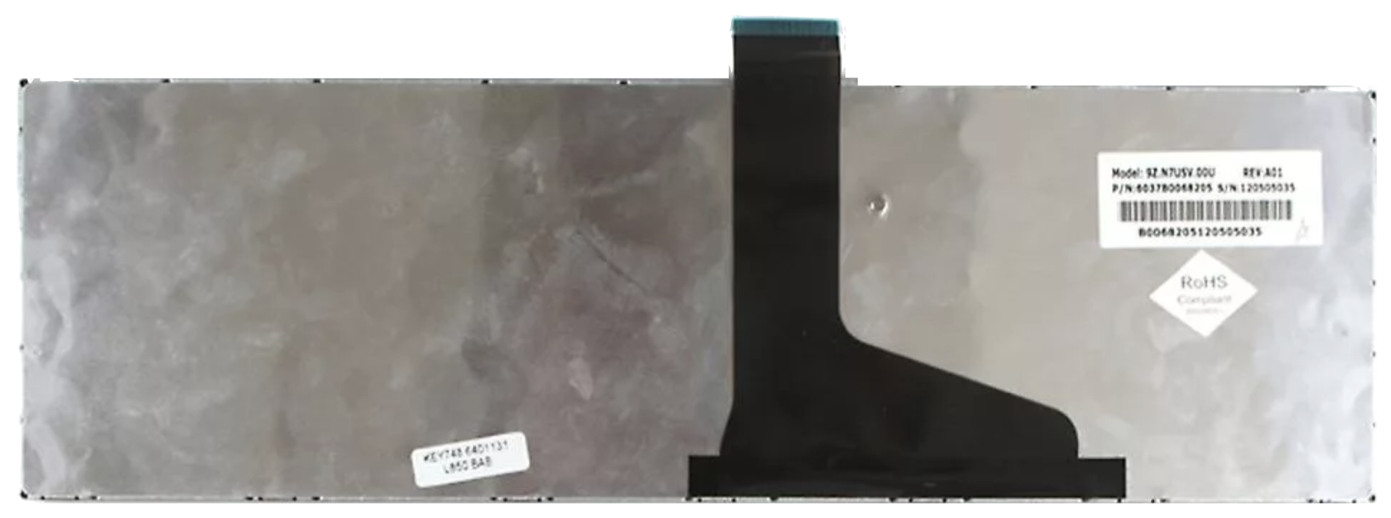 Клавиатура Toshiba Satellite C850 с черной рамкой, OEM