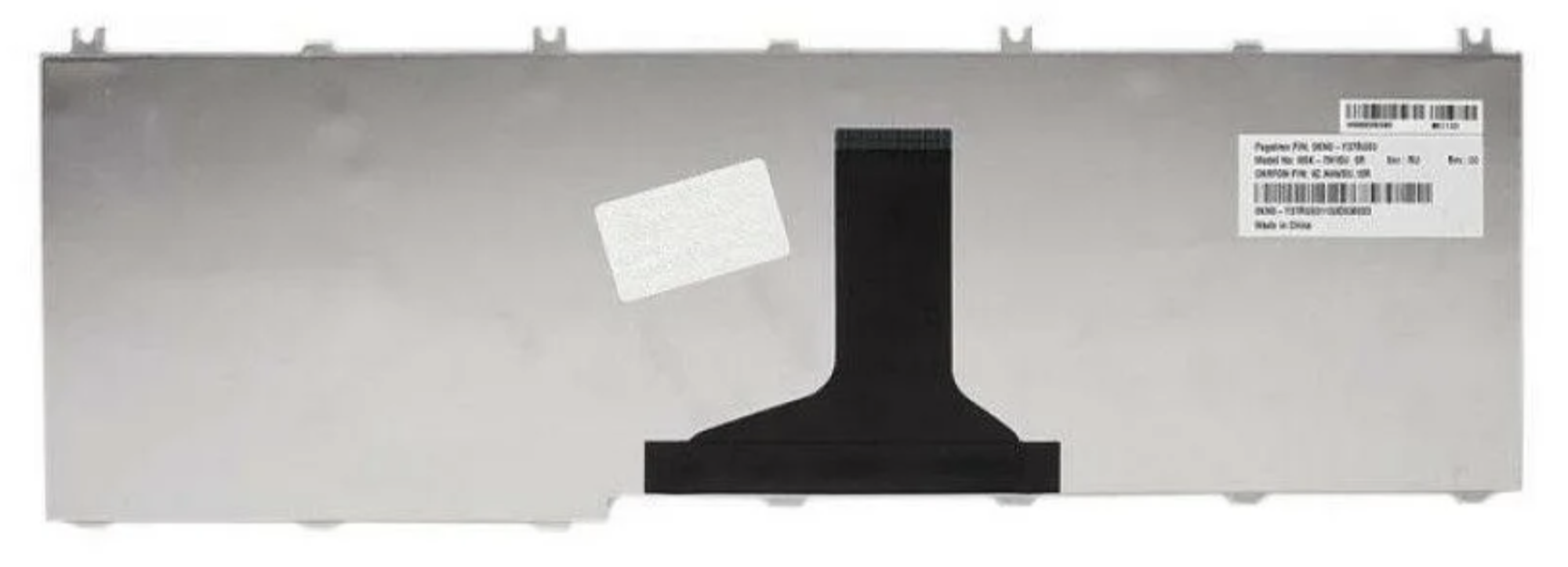 Клавиатура Toshiba Satellite C660D белая, OEM